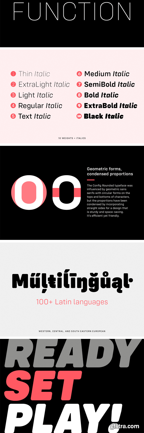 Config Rounded Font Family