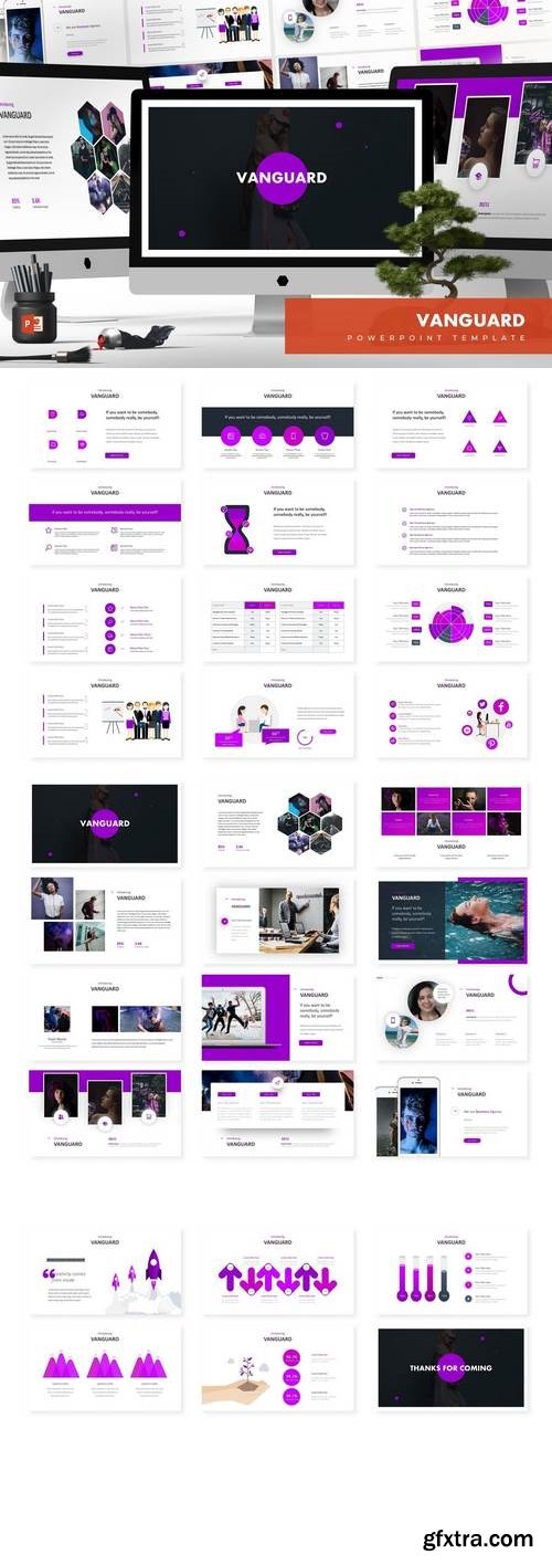 Vanguard - Powerpoint, Keynote, Google Sliders Templates