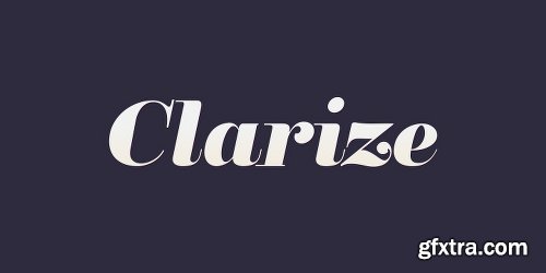 Clarize Font Family - 10 Fonts