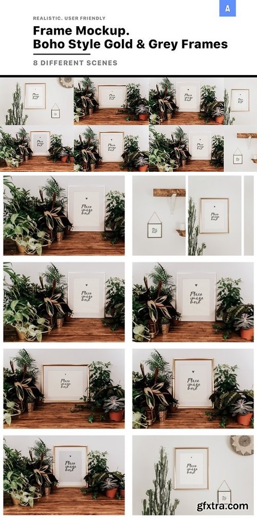 CM - Frame Mockup Boho Style 3023157