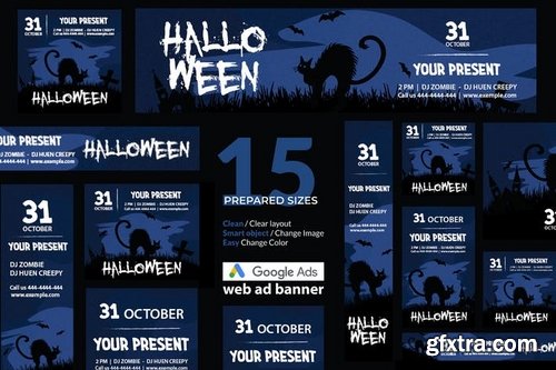 Halloween Event Google Ads Web Banner 2