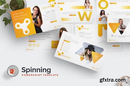 Spinning - Powerpoint and Google Slides Templates