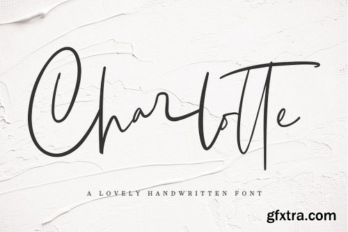 CreativeMarket Charlotte | Handwritten Font 2993745