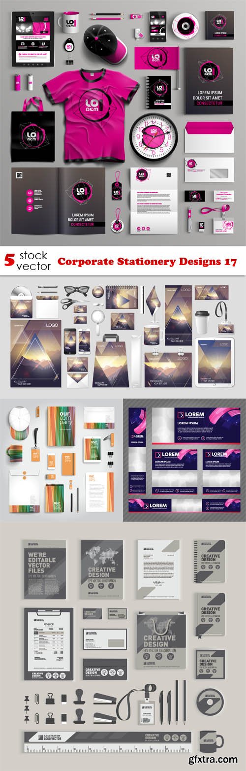 Vectors - Corporate Stationery Designs 17