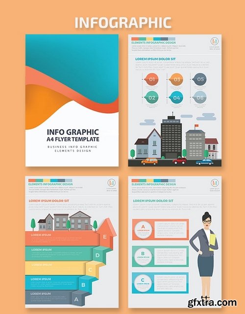 Real estate infographic Design