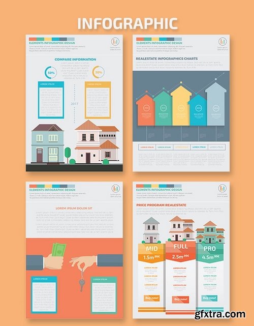 Real estate infographic Design