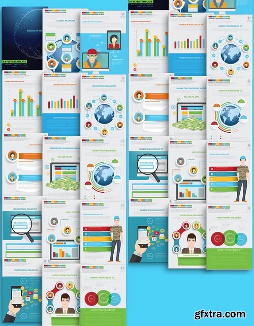 Social Network Infographics Design