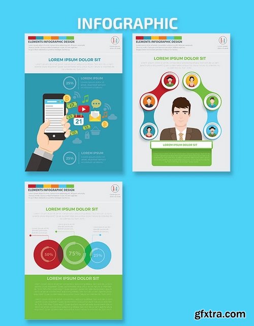 Social Network Infographics Design