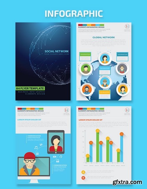 Social Network Infographics Design