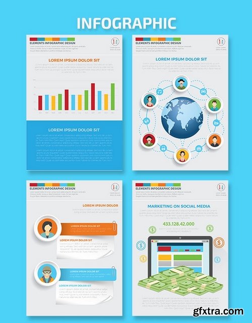 Social Network Infographics Design