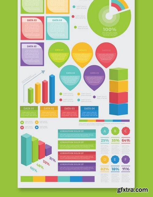 Big Set Infographics Elements Design