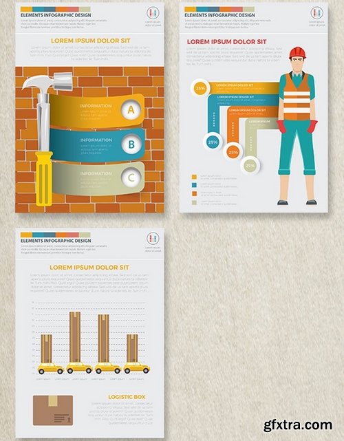 Labor Day Infographics Design