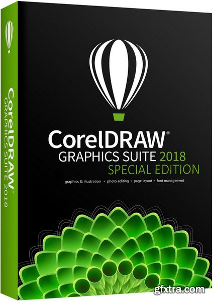 CorelDRAW Graphics Suite 2018 20.1.0.708 Multilingual Special Edition