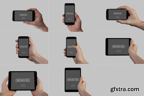 Handheld Device Mockups