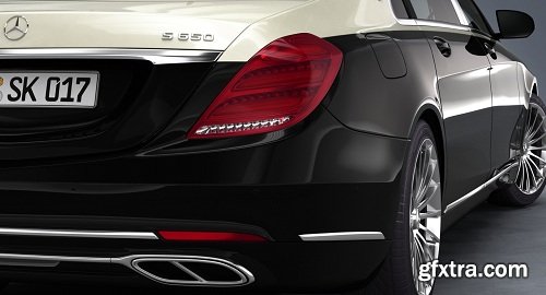 Mercedes-Maybach S650 2019 3D Model