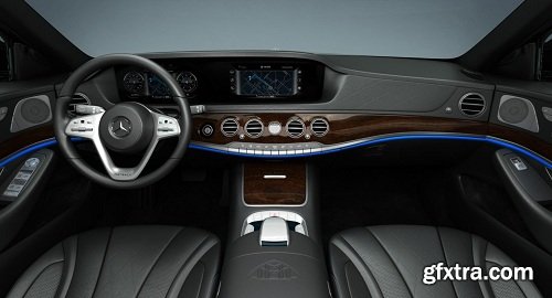 Mercedes-Maybach S650 2019 3D Model