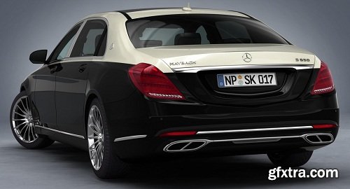 Mercedes-Maybach S650 2019 3D Model