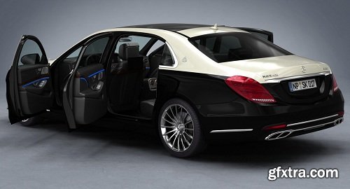 Mercedes-Maybach S650 2019 3D Model