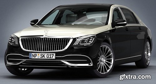 Mercedes-Maybach S650 2019 3D Model