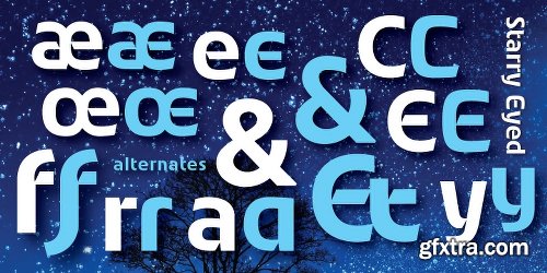 Starry Eyed Font Family - 2 Fonts