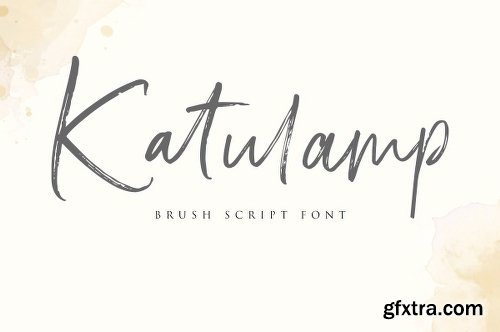 CreativeMarket Katulamp Font Duo 2387075