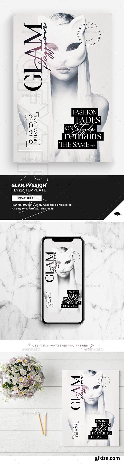 GraphicRiver - Glam Passion Flyer Template 22649869