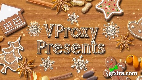 Videohive Christmas Cookies Promo 13874275