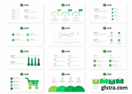 Flow - Powerpoint Keynote and Google Slides Templates