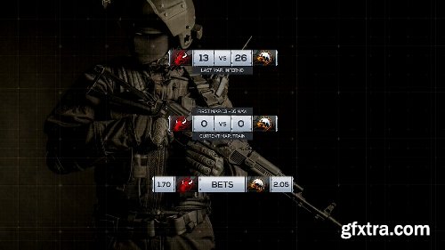 Videohive Cybersport CSGO Package 22369423