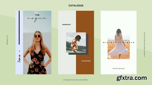 Videohive Minimal Mega Instagram Stories Pack Kit 22393686