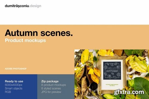 Natural Autumn - Product Mockups