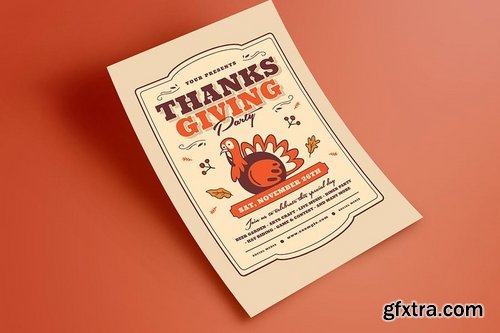 Thanksgiving Event Flyer