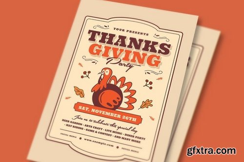 Thanksgiving Event Flyer