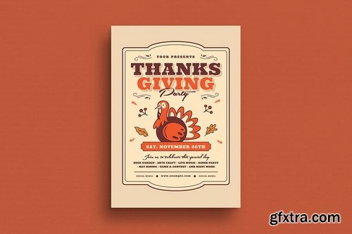 Thanksgiving Event Flyer