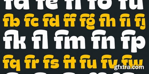 Ding Heavy Font Family - 2 Fonts