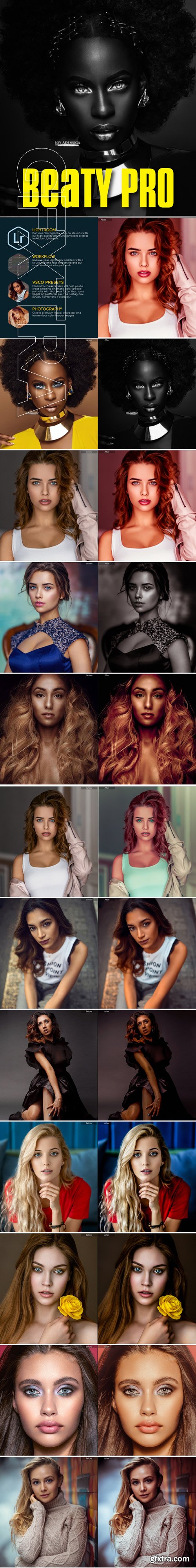 GraphicRiver - 18 Beauty Skin Retouch Lightroom Presets 22603116