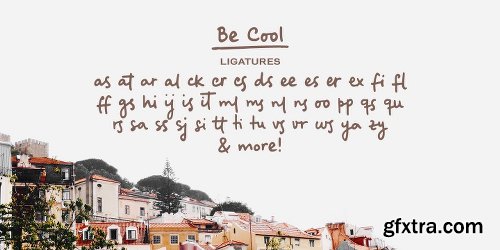 Be Cool Font Family - 3 Fonts