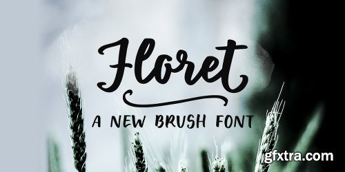 Floret Font Family - 6 Fonts