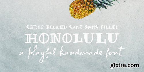 Honolulu Font Family - 8 Fonts