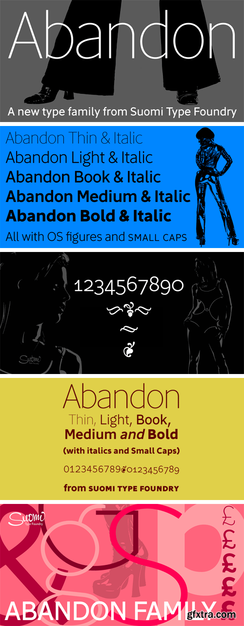 Abandon Font Family