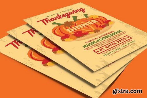 Thanksgiving Dinner Flyer