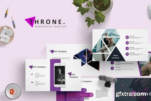 Throne - Powerpoint Keynote and Google Slides Templates