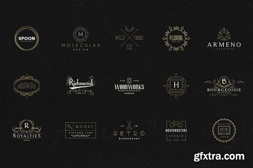 Vintage Logos Set 5