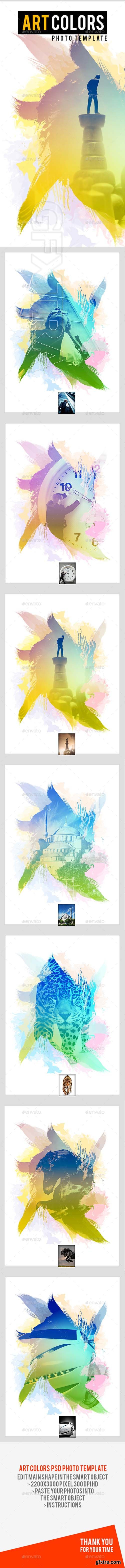 GraphicRiver - Art Colors Photo Template 22612788