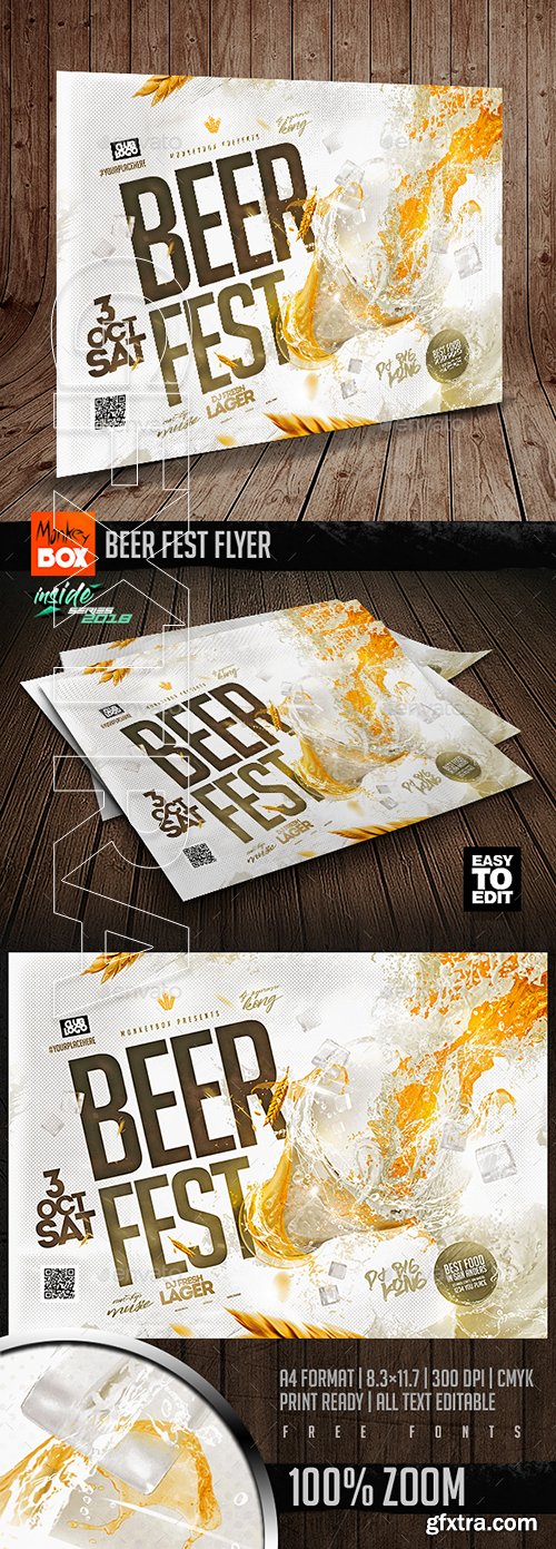 GraphicRiver - Beer Fest Flyer 22643225