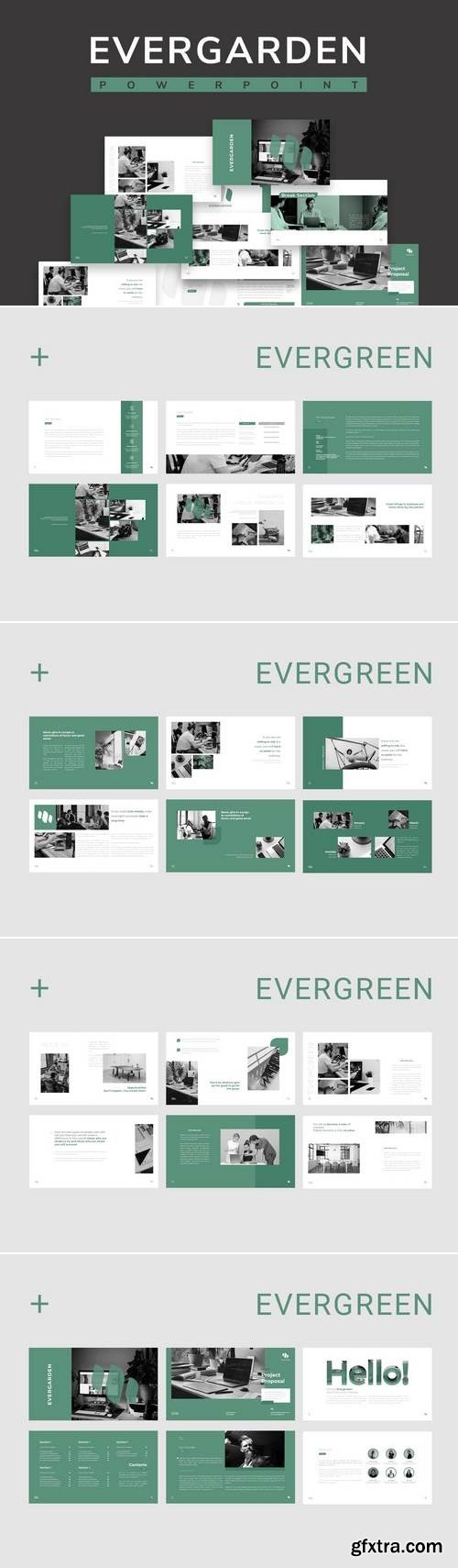 Evergarden Powerpoint & Keynote Template