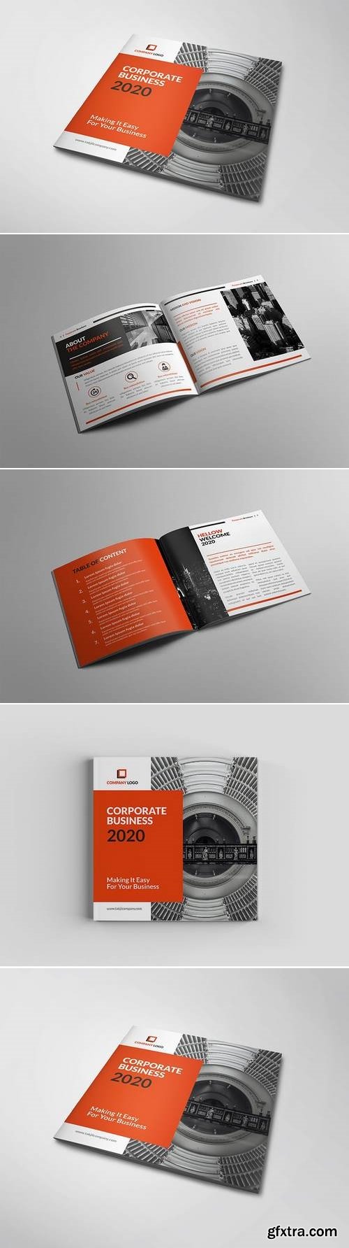 Pakumantan - A Square Corporate Brochure Template