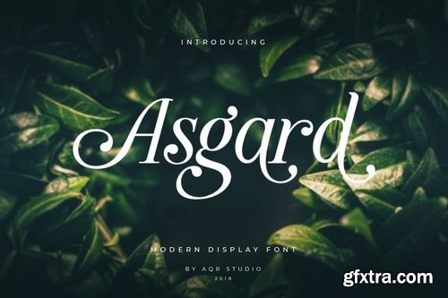 Asgard Display Font