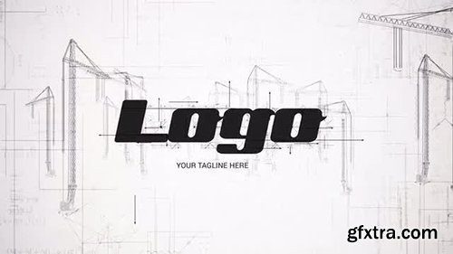 Construction Site Logo Reveal - After Effects 125703