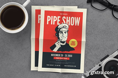 Pipe Show Flyer